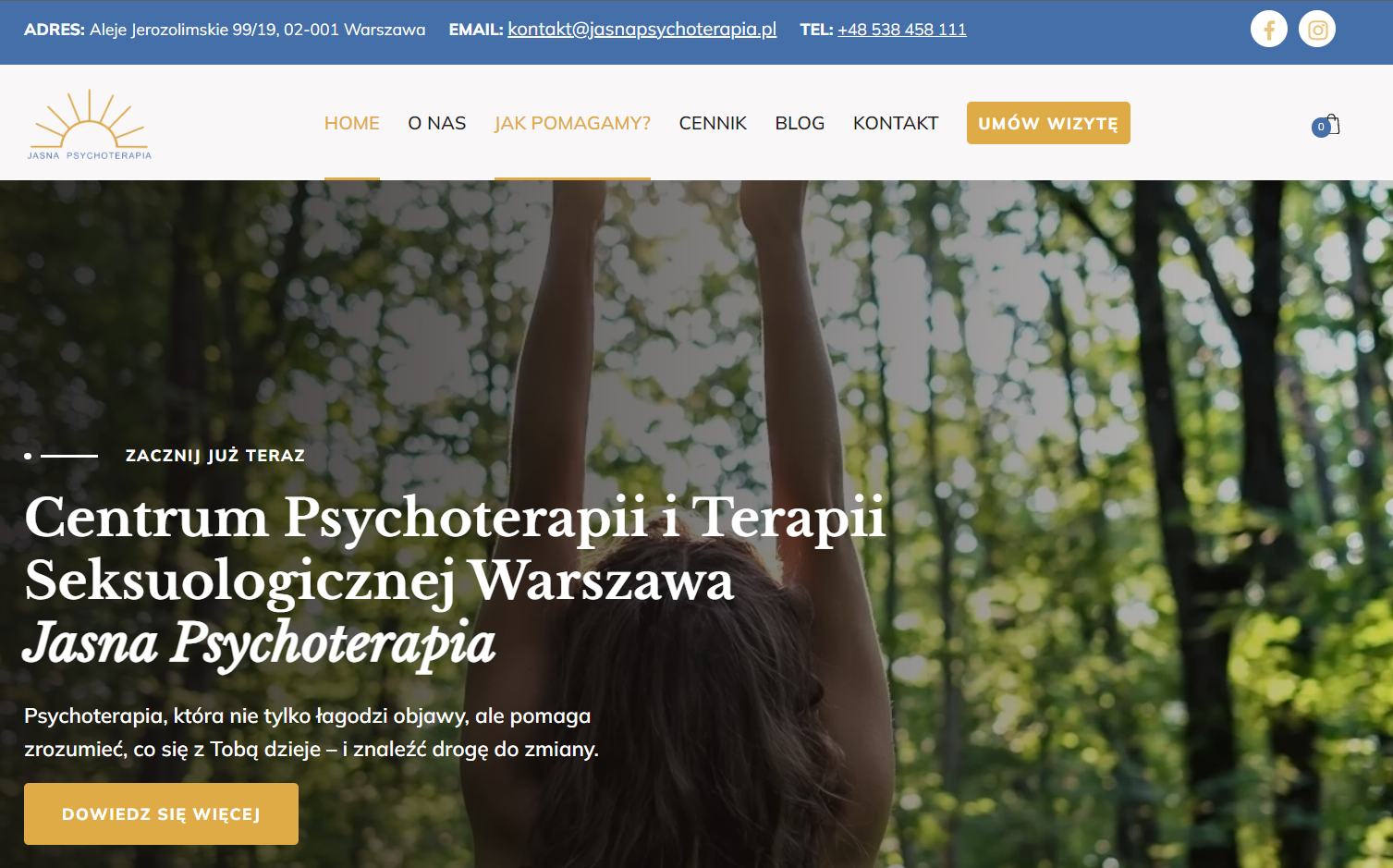 Psychoterapia dla młodych w Warszawie – wsparcie przy lęku, samotności i presji zawodowej