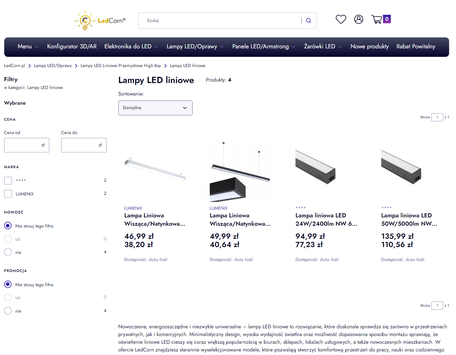 Lampy liniowe LED a komfort pracy – jak dobrać oświetlenie do domowego gabinetu?